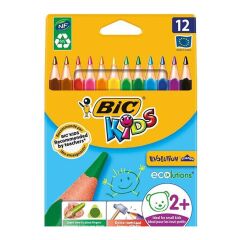 Bic 12Li Boya Kalemi Evolution Üçgen 829735